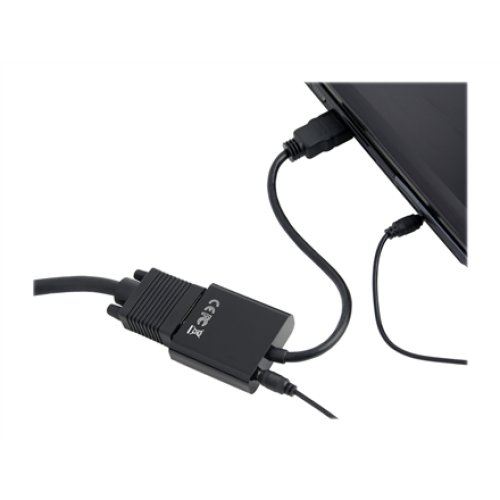 Cablexpert , HDMI to VGA and audio adapter cable