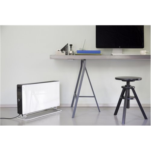 Mill , Heater , SG2000GLASS , Convection Heater , 2000 W , Number of power levels 3 , Suitable for rooms up to 5-20 m² , White