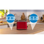 Bosch Compact Toaster , TAT3M124 MyMoment , Number of slots 2 , Housing material Plastic , Red