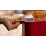 Bosch Compact Toaster , TAT3M124 MyMoment , Number of slots 2 , Housing material Plastic , Red