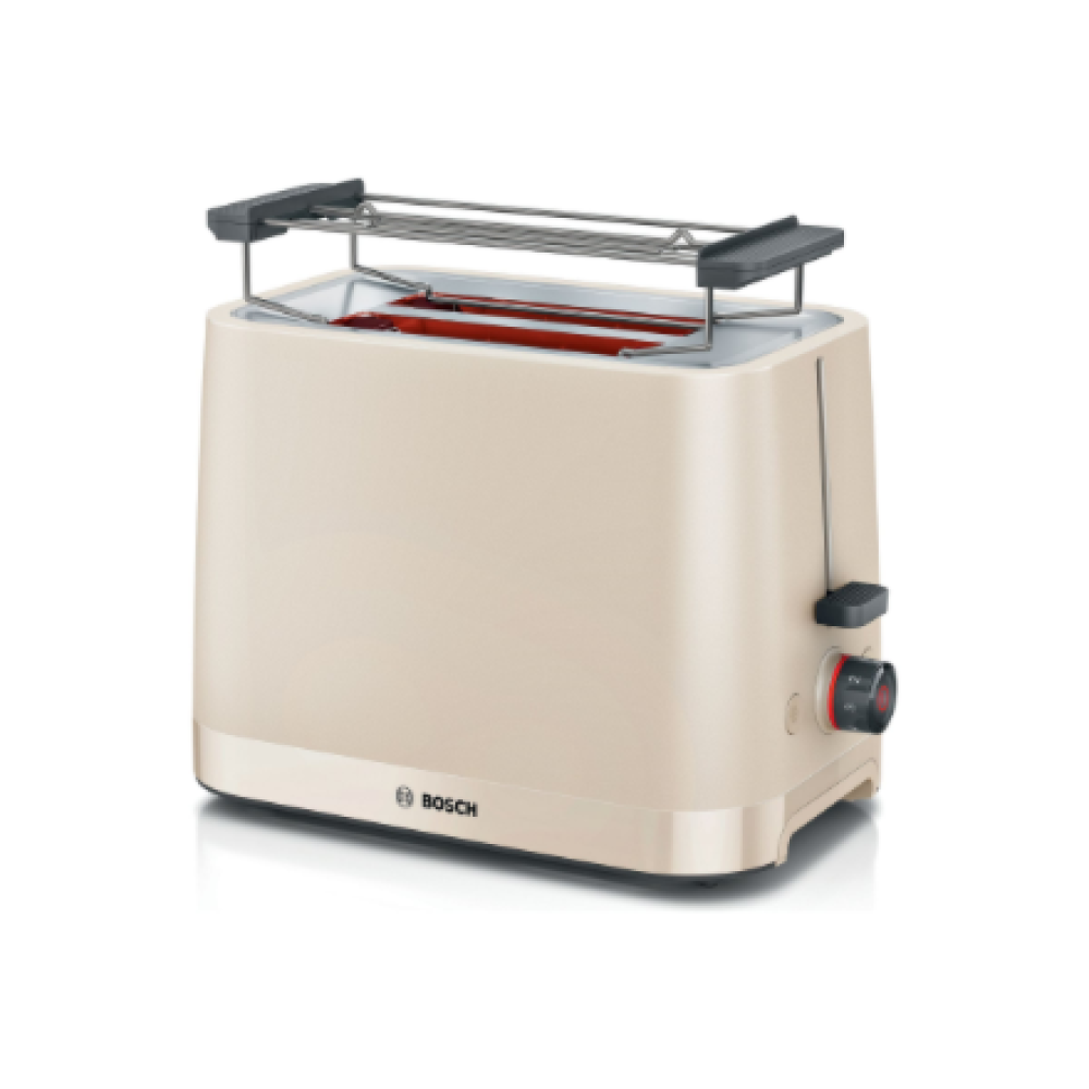 Bosch Compact Toaster , TAT3M124 MyMoment , Number of slots 2 , Housing material Plastic , Red