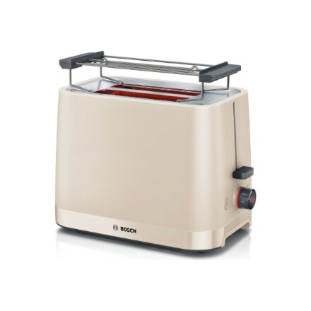 Bosch Compact Toaster , TAT3M124 MyMoment , Number of slots 2 , Housing material Plastic , Red