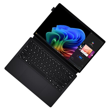 Asus ProArt PZ13 HT5306QA-LX004W , Black , 13.3 , OLED , Touchscreen , 2880 x 1800 pixels , 60 Hz , Glossy , Snapdragon X Plus , X1P-42-100 , 16 GB , LPDDR5X , Qualcomm Adreno GPU , Windows 11 Home , Wi-Fi 7 (802.11be) (Tri-band) , Bluetooth version 5.4 ,