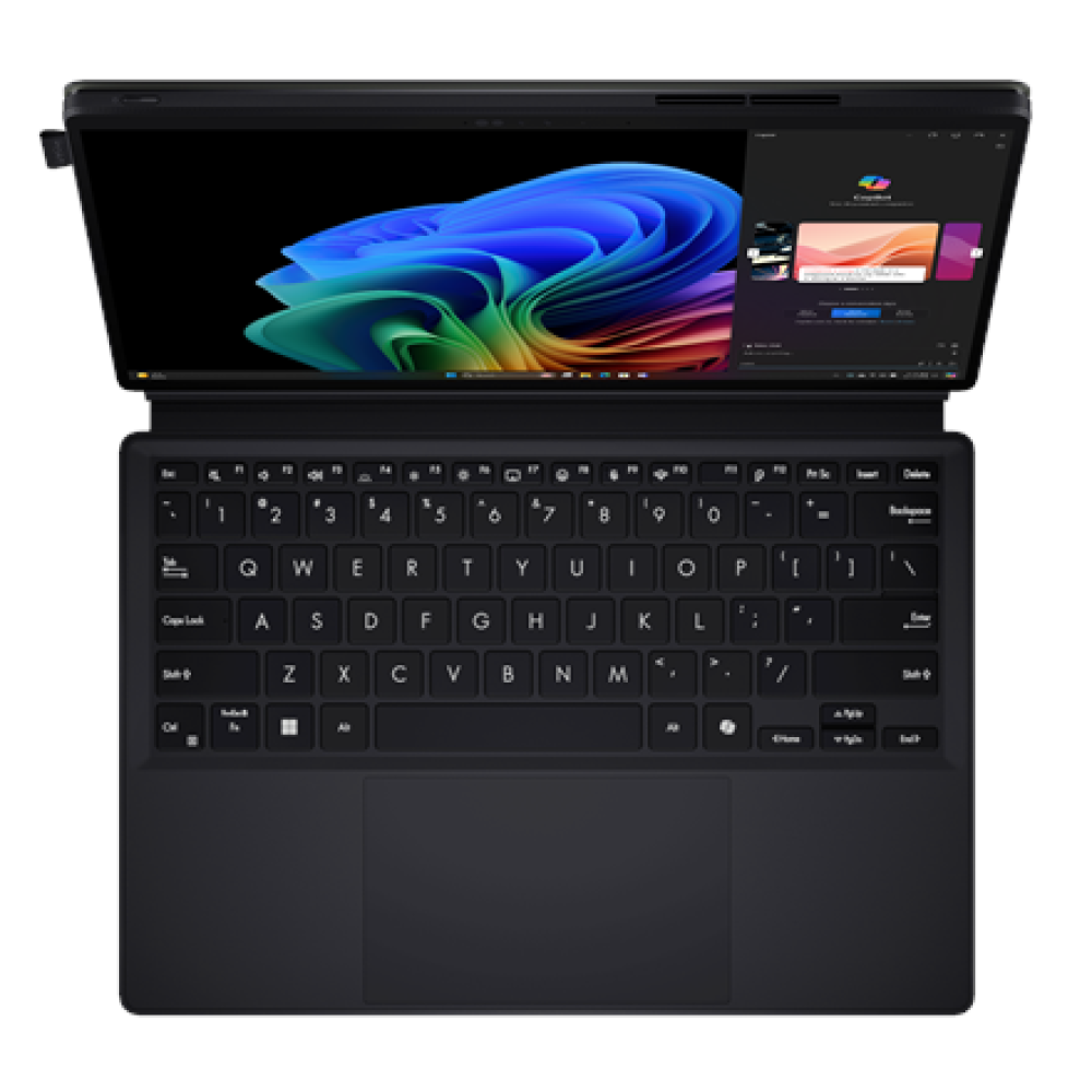 Asus ProArt PZ13 HT5306QA-LX004W , Black , 13.3 , OLED , Touchscreen , 2880 x 1800 pixels , 60 Hz , Glossy , Snapdragon X Plus , X1P-42-100 , 16 GB , LPDDR5X , Qualcomm Adreno GPU , Windows 11 Home , Wi-Fi 7 (802.11be) (Tri-band) , Bluetooth version 5.4 ,