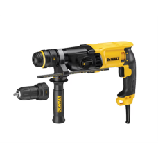 DEWALT 26mm SDS-Plus Hammer Drill with QCC , D25134K-QS , 800 W