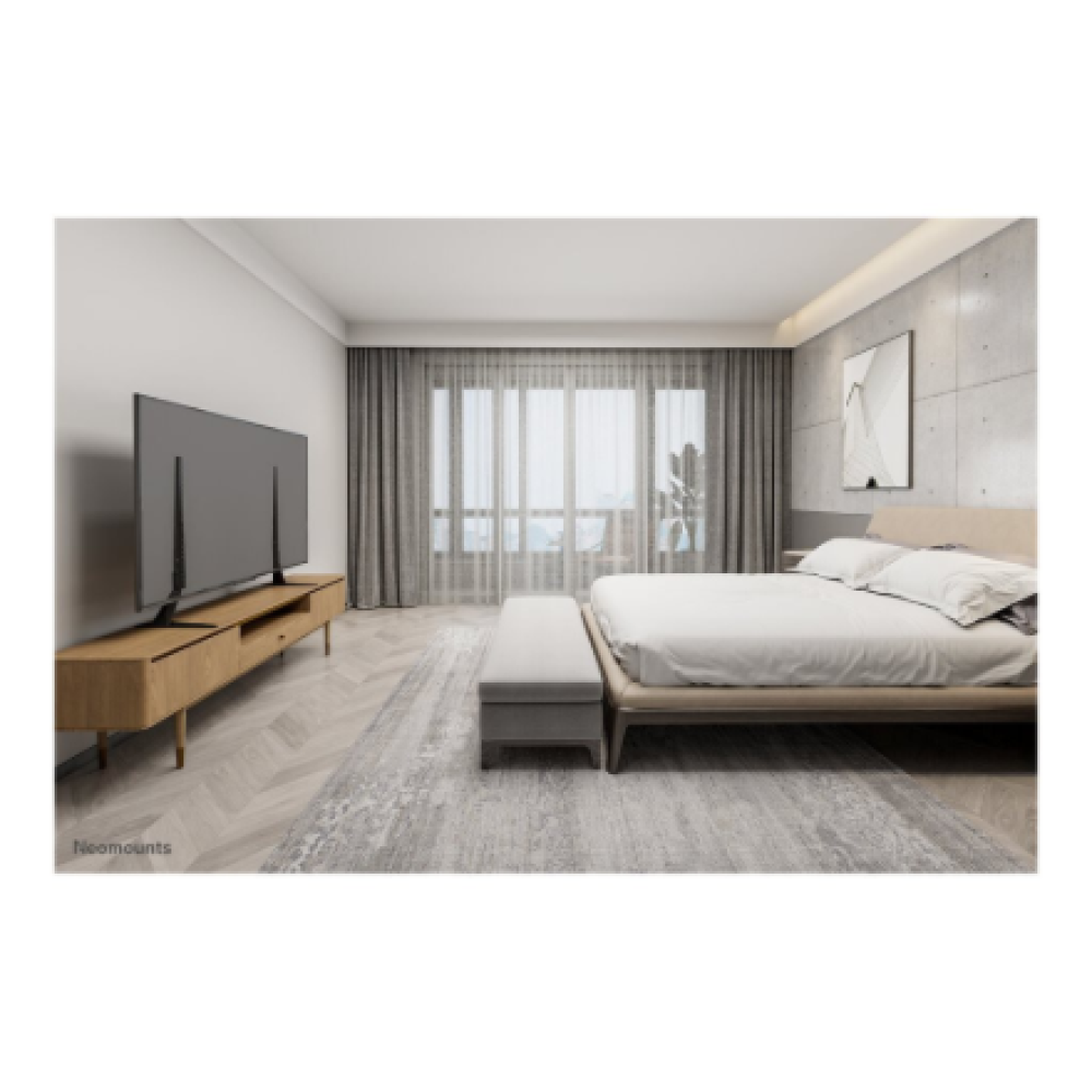 Neomounts Desk Mount , DS45-430BL19 TV stand , Adjustable Height , 23-75 , Maximum weight (capacity) 40 kg , Black