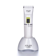 Adler , Hair clipper , AD 2827 , Cordless or corded , Number of length steps 4 , White