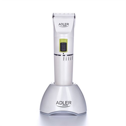 Adler , Hair clipper , AD 2827 , Cordless or corded , Number of length steps 4 , White