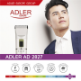Adler , Hair clipper , AD 2827 , Cordless or corded , Number of length steps 4 , White