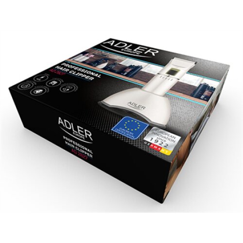 Adler , Hair clipper , AD 2827 , Cordless or corded , Number of length steps 4 , White