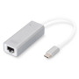 Digitus , USB Type C 3.0 Gigabit Ethernet Adapter 10/100/1000 Mbps , DN-3024 , USB Type-C to RJ45