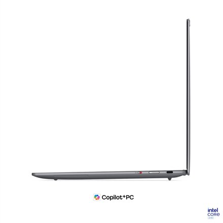 Lenovo Yoga Slim 7 14IPH11 Intel , Luna Grey , 14 , OLED , WUXGA , 1920 x 1200 pixels , Glossy , Intel Core Ultra 7 , 355 , 16 GB , Soldered LPDDR5X , Solid-state drive capacity 512 GB , Intel Graphics , Windows 11 Home , 802.11be , Bluetooth version 5.4 