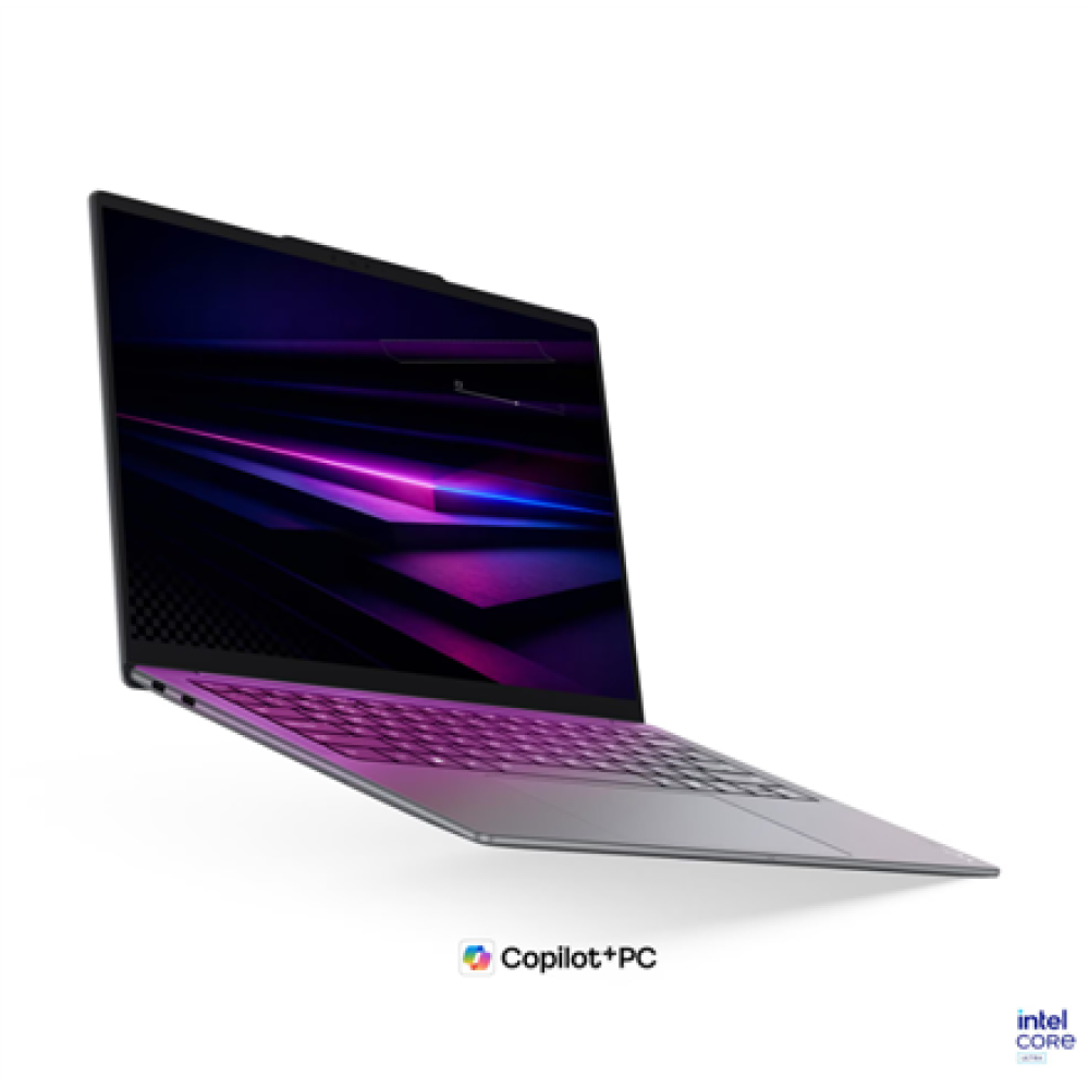 Lenovo Yoga Slim 7 14IPH11 Intel , Luna Grey , 14 , OLED , WUXGA , 1920 x 1200 pixels , Glossy , Intel Core Ultra 7 , 355 , 16 GB , Soldered LPDDR5X , Solid-state drive capacity 512 GB , Intel Graphics , Windows 11 Home , 802.11be , Bluetooth version 5.4 