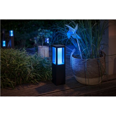 Philips Hue WCA Impress Outdoor Pedestal Lantern 24V , 8 W , 2000-6500 Hue White Colour Ambiance
