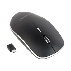 Gembird , Silent Optical Mouse , MUSW-4BSC-01 , Wireless , USB-C , Black