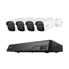 Reolink , Super HD Security Camera System , NVS8-5MB4 , Bullet , 5/4 MP , f=4.0mm fixed; F=2.0 , Power over Ethernet (PoE) , IP67 , H.265 , Micro SD, Max. 256GB