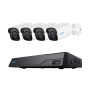 Reolink , Super HD Security Camera System , NVS8-5MB4 , Bullet , 5/4 MP , f=4.0mm fixed; F=2.0 , Power over Ethernet (PoE) , IP67 , H.265 , Micro SD, Max. 256GB