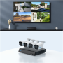 Reolink , Super HD Security Camera System , NVS8-5MB4 , Bullet , 5/4 MP , f=4.0mm fixed; F=2.0 , Power over Ethernet (PoE) , IP67 , H.265 , Micro SD, Max. 256GB