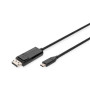 Digitus , Bi-Directional Adapter Cable 2 m , AK-300334-020-S , USB Type C to DisplayPort