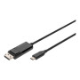 Digitus , Bi-Directional Adapter Cable 2 m , AK-300334-020-S , USB Type C to DisplayPort