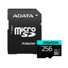 ADATA , Premier Pro , UHS-I U3 , 256 GB , micro SDXC , Flash memory class 10 , with Adapter