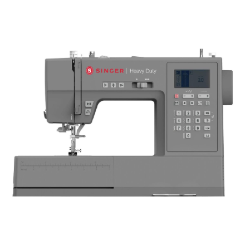Singer , Computerized Sewing Machine , HD6800C Heavy Duty , Number of stitches 586 , Number of buttonholes 9 , Grey