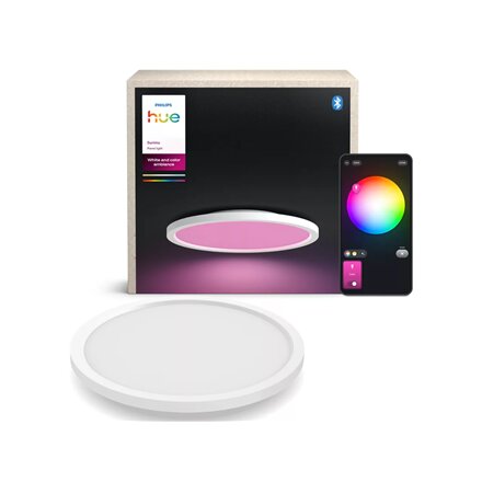 Philips Hue Surimu round panel light, 39.5 cm , Bluetooth, Zigbee