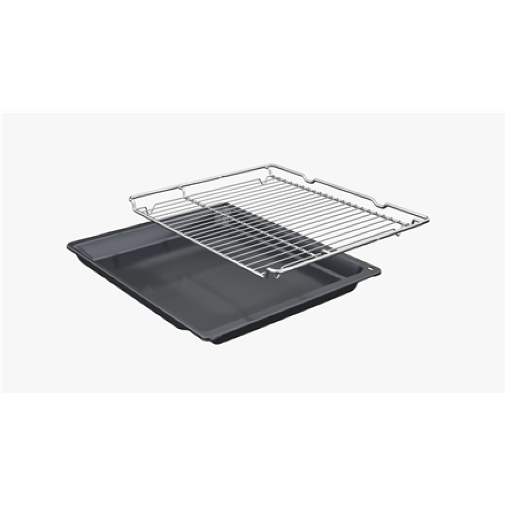Bosch Oven , HBA572BB4 , 71 L , Electric , Pyrolytic/Hydrolytic , Touch , Height 59.5 cm , Width 59.4 cm , Black