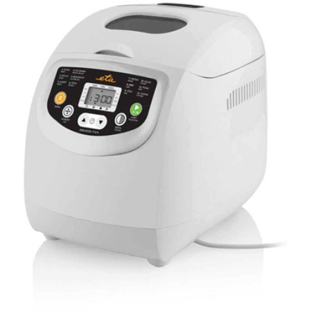 ETA Bread Maker , ETA814990000 DELICCA MINI , Power 600 W , Number of programs 12 , Display Yes , White