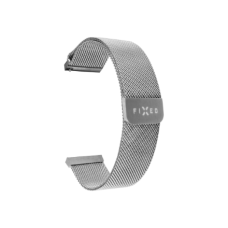 Fixed , Mesh Strap with Quick Release 20mm for Smartwatch , Silver