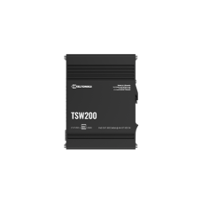 Teltonika TSW200 , Industrial POE+ Ethernet Switch , DIN rail mountable , SFP ports quantity 2 , PoE+ ports quantity 8 Teltonika TSW200 , Industrial POE+ Ethernet Switch , DIN rail mountable , SFP ports quantity 2 , PoE+ ports quantity 8