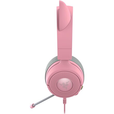 Razer Gaming Headset , Kraken Kitty V3 X , Wired , Over-Ear , Microphone , Quartz