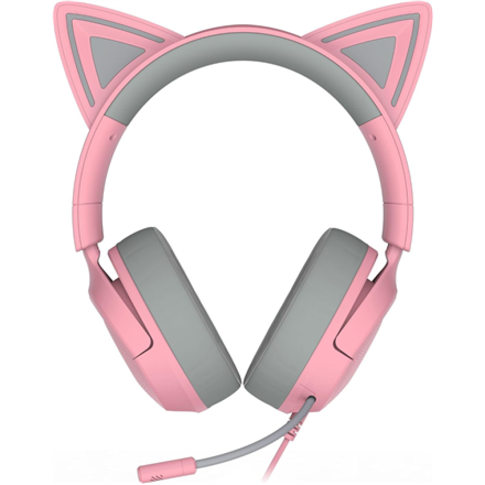 Razer Gaming Headset , Kraken Kitty V3 X , Wired , Over-Ear , Microphone , Quartz