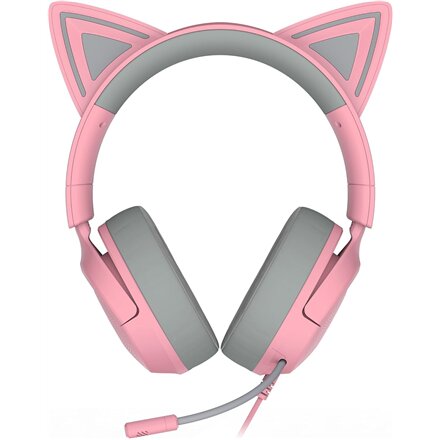 Razer Gaming Headset , Kraken Kitty V3 X , Wired , Over-Ear , Microphone , Quartz