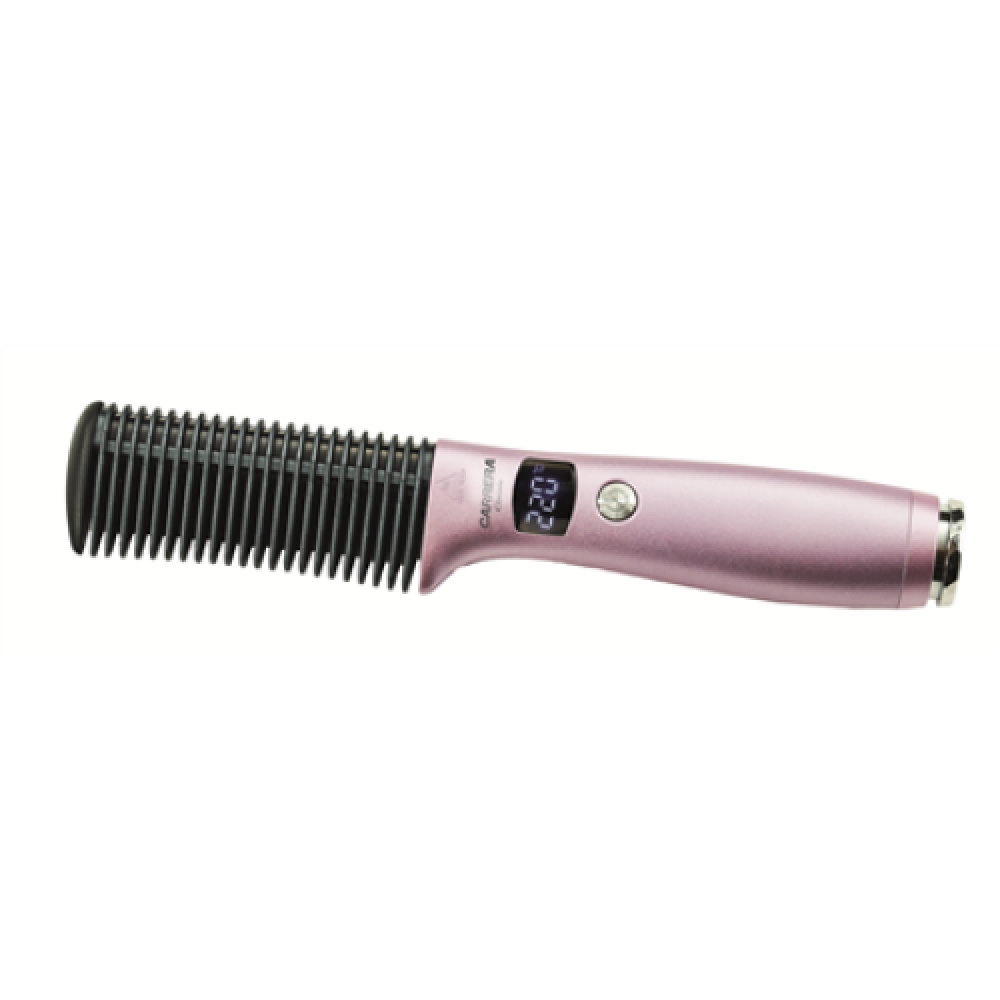 Carrera Classic Straightener Comb and Wave Styler Set 21291121 Warranty 24 month(s), Display LED, Temperature (max) 220 °C, 40/55 W, Light Pink