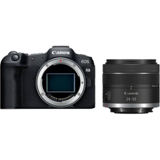 Canon , EOS R8 Body + RF 24-50mm F4.5-6.3 IS STM (AIP) , Megapixel 24.2 MP , Image stabilizer , ISO sensitivity (max) 102400 , Display diagonal 3 , Wi-Fi , Video recording , Automatic, manual , CMOS