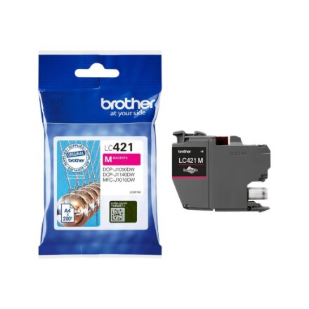 Brother LC421M , Ink Cartridges , Magenta