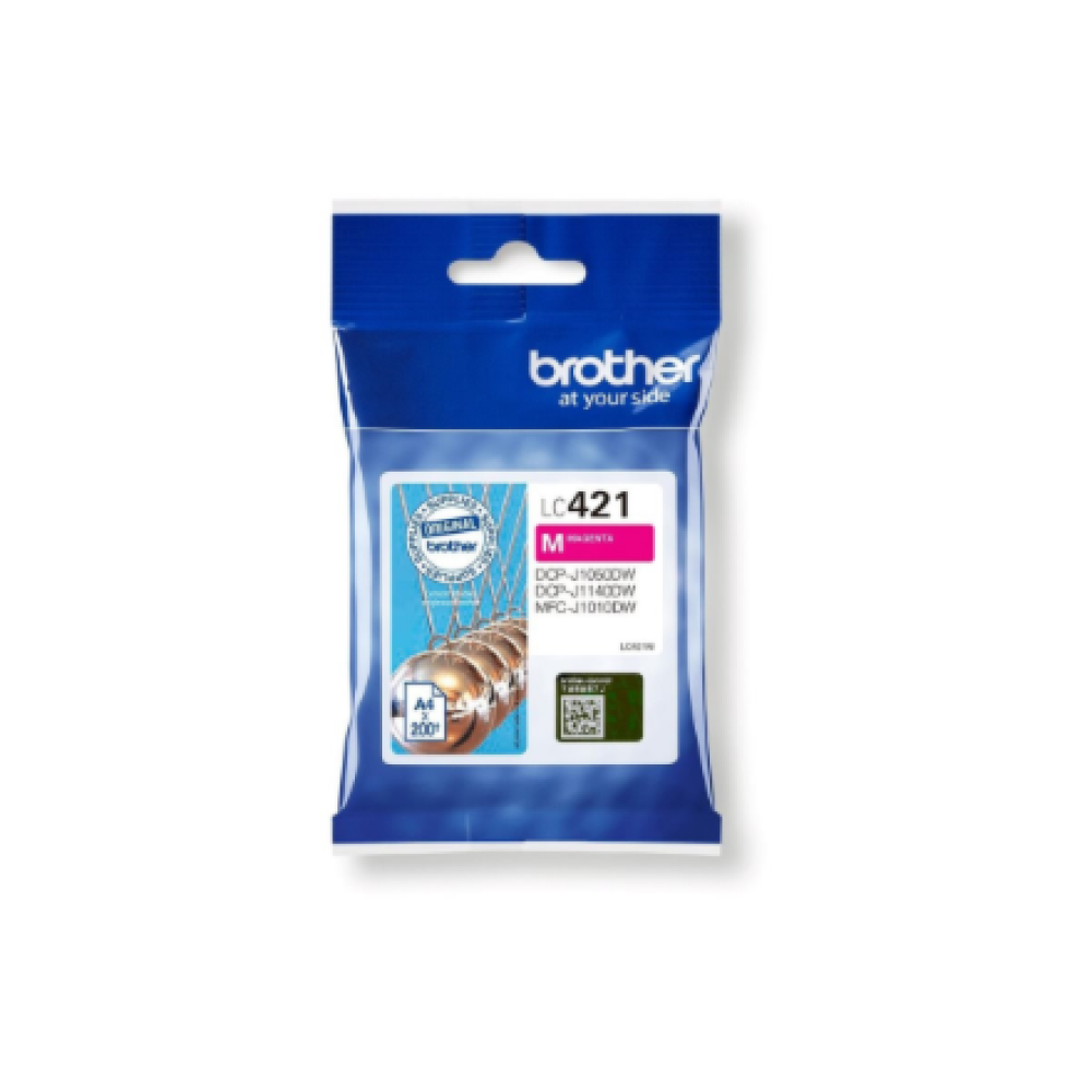 Brother LC421M , Ink Cartridges , Magenta
