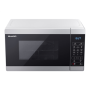 Sharp Microwave Oven YC-MG02E-S Free standing 20 L 800 W Grill Silver