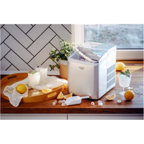 Adler , Ice Maker , AD 8086 , Power 100 W , Silver