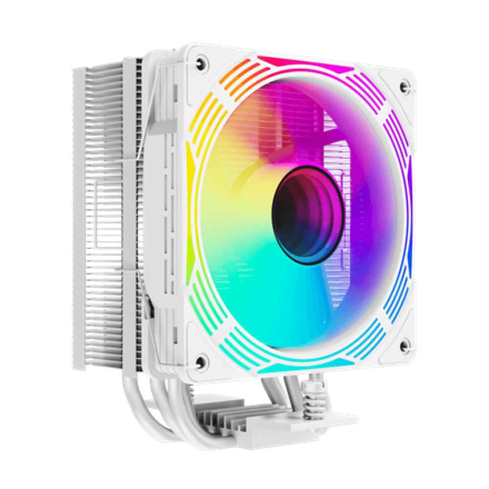 Gamemax CPU Air Cooler , ICE FORCE WH , White