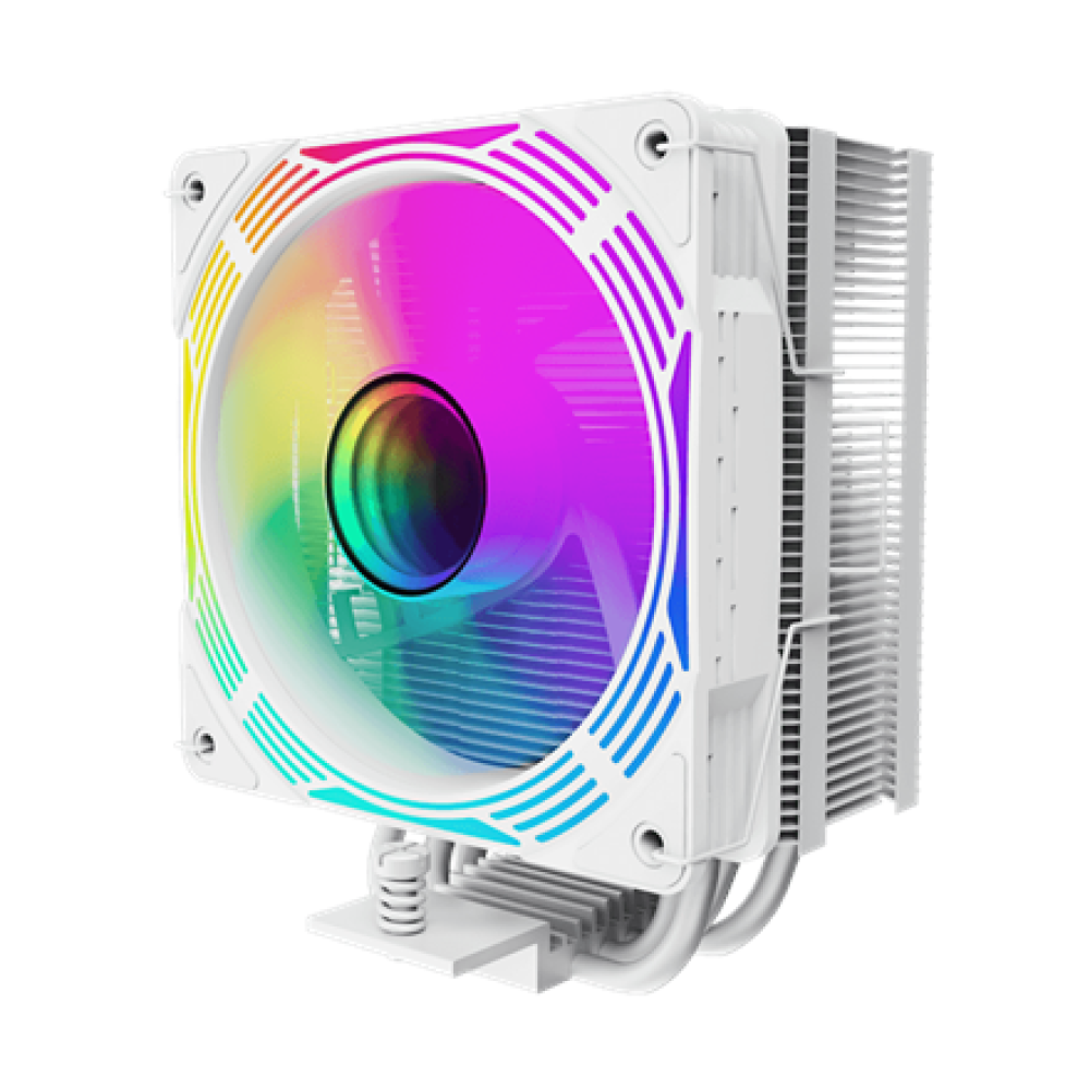 Gamemax CPU Air Cooler , ICE FORCE WH , White