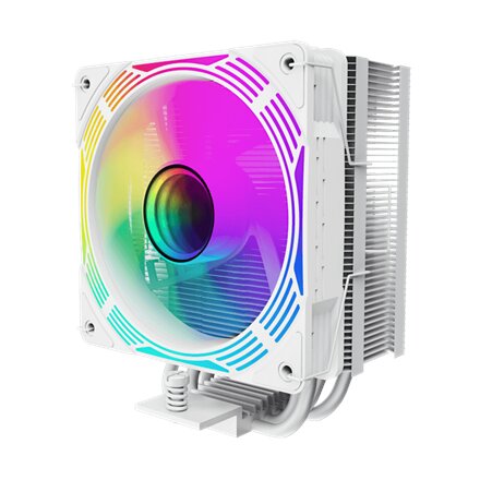 Gamemax CPU Air Cooler , ICE FORCE WH , White