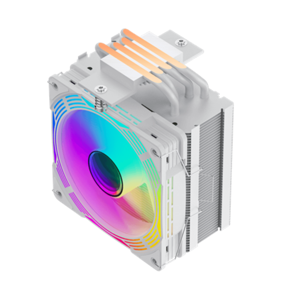 Gamemax CPU Air Cooler , ICE FORCE WH , White