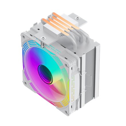 Gamemax CPU Air Cooler , ICE FORCE WH , White