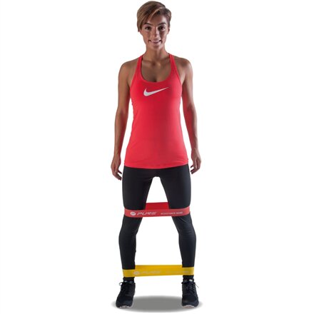 Pure2Improve Resistance Bands, 3 pcs , Yellow/Red/Black