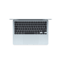 Apple MacBook , Air , Sky Blue , 13 , IPS , 2560 x 1664 pixels , Apple M4 , 24 GB , Solid-state drive capacity 512 GB , Apple M4 chip 10-core CPU/10-core GPU , macOS , 802.11ax , Bluetooth version 5.0 , Keyboard language English , Keyboard backlit , Warra