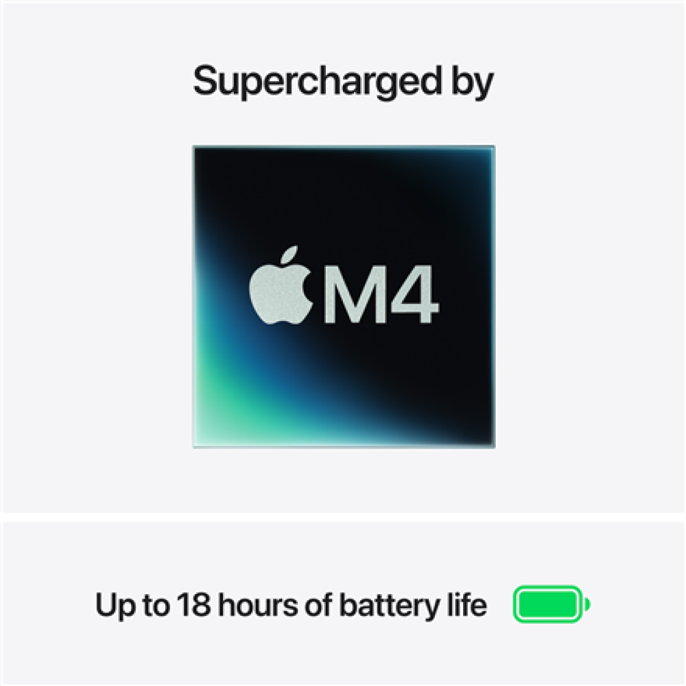 Apple MacBook , Air , Sky Blue , 13 , IPS , 2560 x 1664 pixels , Apple M4 , 24 GB , Solid-state drive capacity 512 GB , Apple M4 chip 10-core CPU/10-core GPU , macOS , 802.11ax , Bluetooth version 5.0 , Keyboard language English , Keyboard backlit , Warra