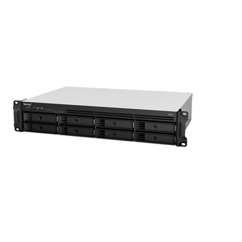 Synology , Rack NAS , RS1221+ , Up to 8 HDD/SSD Hot-Swap , AMD Ryzen , Ryzen V1500B Quad Core , Processor frequency 2.2 GHz , 4 GB , DDR4