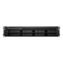 Synology , Rack NAS , RS1221+ , Up to 8 HDD/SSD Hot-Swap , AMD Ryzen , Ryzen V1500B Quad Core , Processor frequency 2.2 GHz , 4 GB , DDR4